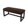 Ławka Pufa Tapicerowana Siedzisko Gładkie Brązowy LPG-2 Rozmiary od 50 cm do 200 cm