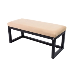 Ławka Pufa Tapicerowana Siedzisko Gładkie Cappucino LPG-2 Rozmiary od 50 cm do 200 cm