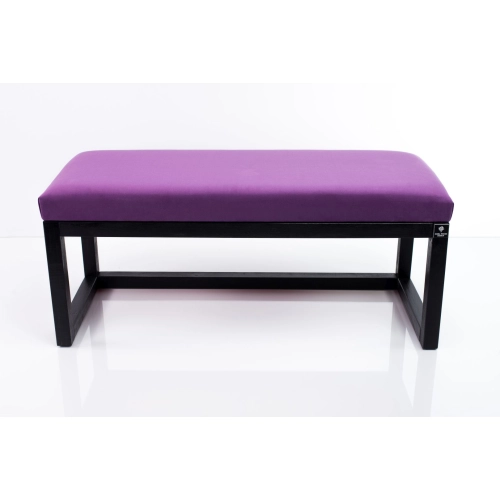 Ławka Pufa Tapicerowana Siedzisko Gładkie Fioletowy LPG-2 Rozmiary od 50 cm do 200 cm
