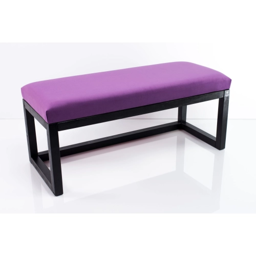 Ławka Pufa Tapicerowana Siedzisko Gładkie Fioletowy LPG-2 Rozmiary od 50 cm do 200 cm