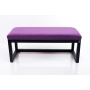 Ławka Pufa Tapicerowana Siedzisko Gładkie Fioletowy LPG-2 Rozmiary od 50 cm do 200 cm