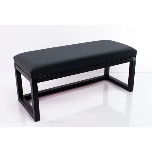 Ławka Pufa Tapicerowana Siedzisko Gładkie Grafit LPG-2 Rozmiary od 50 cm do 200 cm