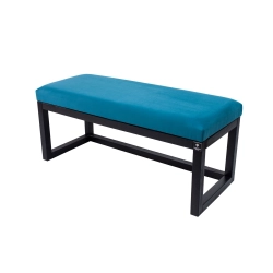 Ławka Pufa Tapicerowana Siedzisko Gładkie Turkus LPG-2 Rozmiary od 50 cm do 200 cm