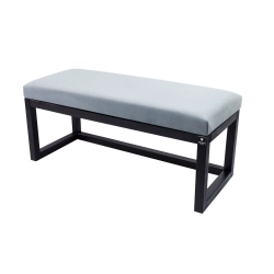 Ławka Pufa Tapicerowana Siedzisko Gładkie Popiel LPG-2 Rozmiary od 50 cm do 200 cm