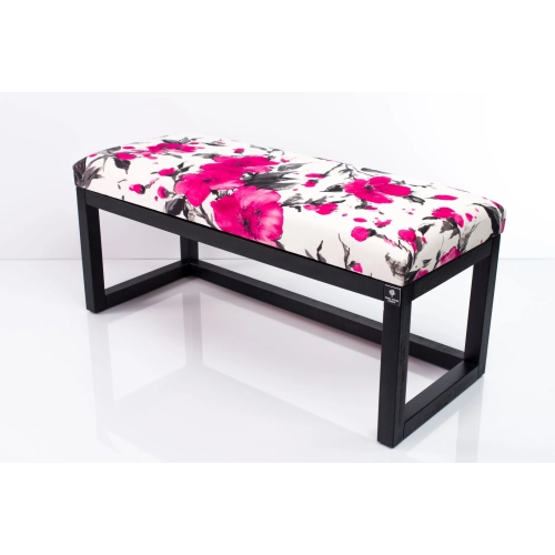 Ławka Pufa Tapicerowana Siedzisko Gładkie Róż LPG-2 Rozmiary od 50 cm do 200 cm