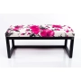 Ławka Pufa Tapicerowana Siedzisko Gładkie Róż LPG-2 Rozmiary od 50 cm do 200 cm