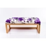 Ławka Pufa Tapicerowana Siedzisko Gładkie Marakesz Fiolet LPG-2 Rozmiary od 50 cm do 200 cm