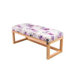 Ławka Pufa Tapicerowana Siedzisko Gładkie PRINT AB3 LPG-2 Rozmiary od 50 cm do 200 cm