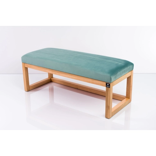 Ławka Pufa Tapicerowana Siedzisko Gładkie Mięta LPG-2 Rozmiary od 50 cm do 200 cm