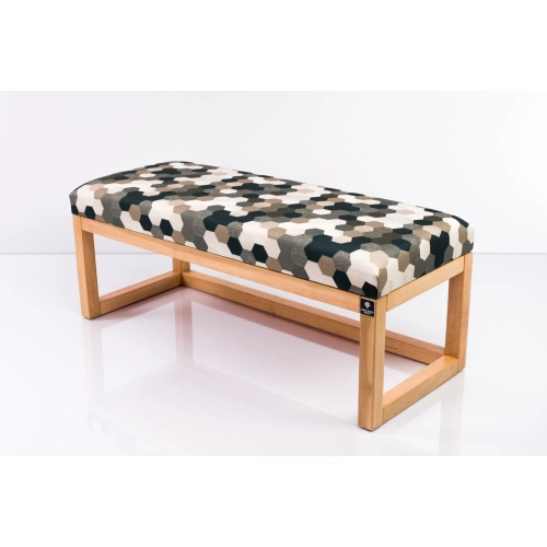 Ławka Pufa Tapicerowana Siedzisko Gładkie Print AC2 LPG-2 Rozmiary od 50 cm do 200 cm