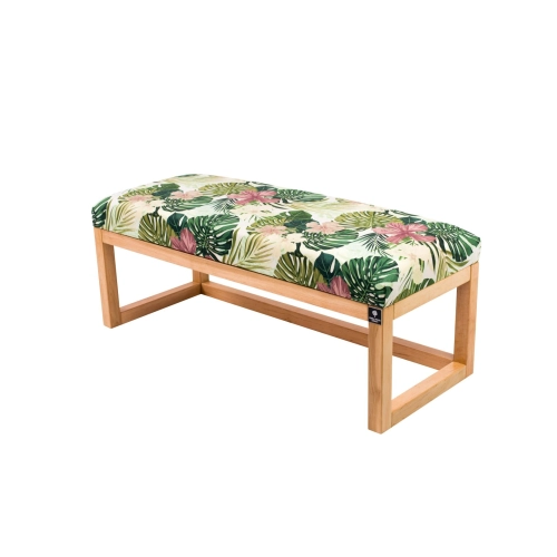 Ławka Pufa Tapicerowana Siedzisko Gładkie Tropic 01 LPG-2 Rozmiary od 50 cm do 200 cm