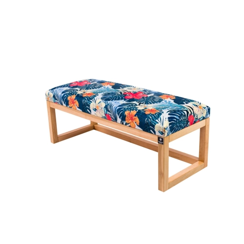 Ławka Pufa Tapicerowana Siedzisko Gładkie Tropic 03 LPG-2 Rozmiary od 50 cm do 200 cm