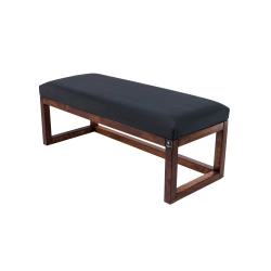 Ławka Pufa Tapicerowana Siedzisko Gładkie Grafit LPG-2 Rozmiary od 50 cm do 200 cm