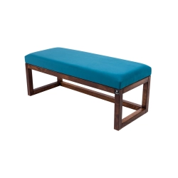 Ławka Pufa Tapicerowana Siedzisko Gładkie Turkus LPG-2 Rozmiary od 50 cm do 200 cm