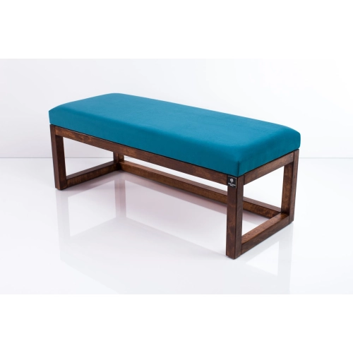 Ławka Pufa Tapicerowana Siedzisko Gładkie Turkus LPG-2 Rozmiary od 50 cm do 200 cm