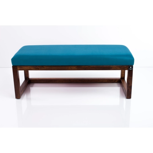 Ławka Pufa Tapicerowana Siedzisko Gładkie Turkus LPG-2 Rozmiary od 50 cm do 200 cm