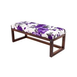 Ławka Pufa Tapicerowana Siedzisko Gładkie Fiolet LPG-2 Rozmiary od 50 cm do 200 cm