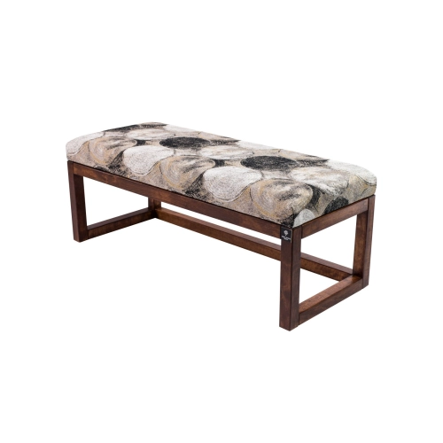 Ławka Pufa Tapicerowana Siedzisko Gładkie Nodo 1396 LPG-2 Rozmiary od 50 cm do 200 cm