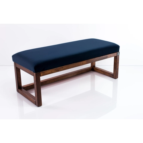 Ławka Pufa Tapicerowana Siedzisko Gładkie Granatowy LPG-2 Rozmiary od 50 cm do 200 cm