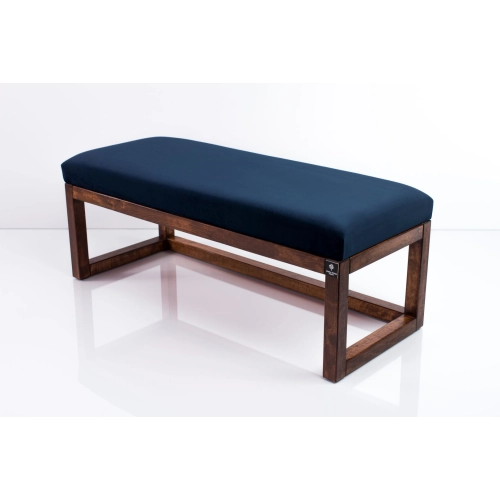 Ławka Pufa Tapicerowana Siedzisko Gładkie Granatowy LPG-2 Rozmiary od 50 cm do 200 cm