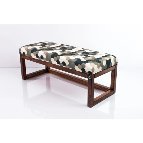 Ławka Pufa Tapicerowana Siedzisko Gładkie Print AC2 LPG-2 Rozmiary od 50 cm do 200 cm