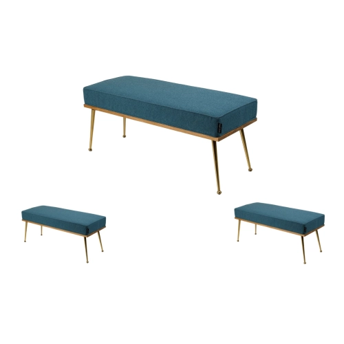 MODEL LPG-2008 ŁAWECZKI TAPICEROWANE GŁADKIE Z TKANINY