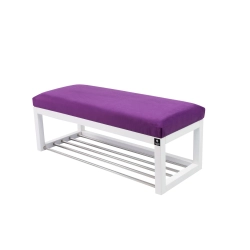 Ławka Pufa Tapicerowana Siedzisko Gładkie Fioletowy LPG-4 Rozmiary od 50 cm do 200 cm