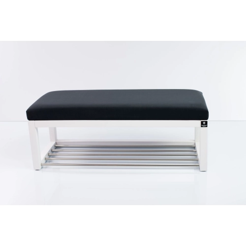 Ławka Pufa Tapicerowana Siedzisko Gładkie Grafitowy LPG-4 Rozmiary od 50 cm do 200 cm