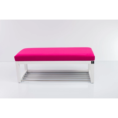 Ławka Pufa Tapicerowana Siedzisko Gładkie Różówy LPG-4 Rozmiary od 50 cm do 200 cm