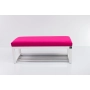 Ławka Pufa Tapicerowana Siedzisko Gładkie Różówy LPG-4 Rozmiary od 50 cm do 200 cm