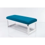 Ławeczka Pufa Tapicerowana Siedzisko Gładkie Turkus LPG-4 Rozmiary od 50 cm do 200 cm