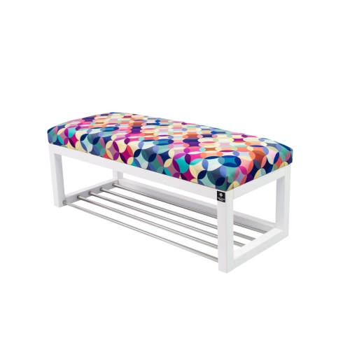 Ławeczka Pufa Tapicerowana Siedzisko Gładkie LPG-4 EVO Rozmiary od 50 cm do 200 cm