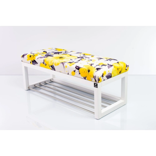 Ławeczka Pufa Tapicerowana Siedzisko Gładkie LPG-4 Marakesz 2381 Rozmiary od 50 cm do 200 cm