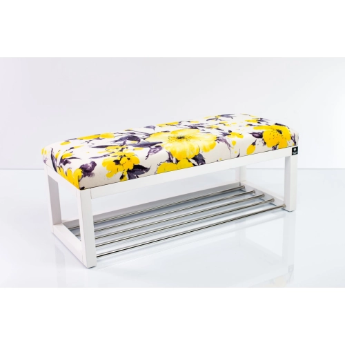 Ławeczka Pufa Tapicerowana Siedzisko Gładkie LPG-4 Marakesz 2381 Rozmiary od 50 cm do 200 cm
