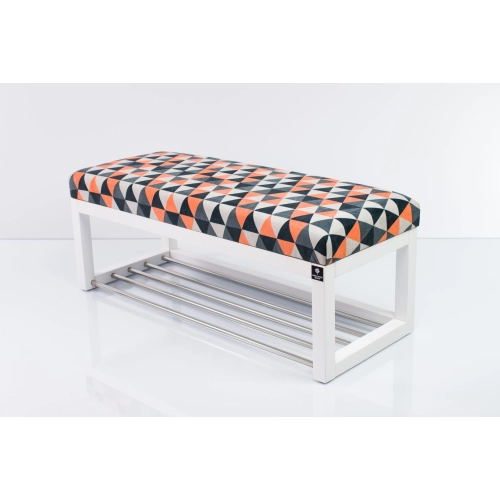 Ławeczka Pufa Tapicerowana Siedzisko Gładkie LPG-4 Mercure 02 Rozmiary od 50 cm do 200 cm