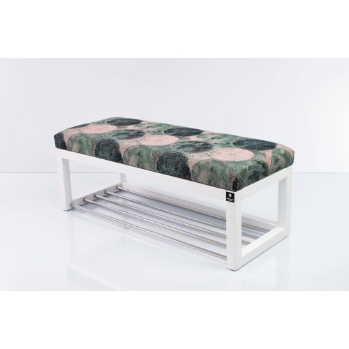 Ławeczka Pufa Tapicerowana Siedzisko Gładkie LPG-4 Nodo 1393 Rozmiary od 50 cm do 200 cm