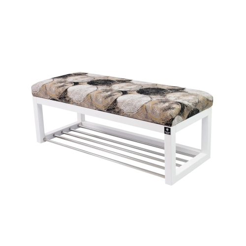 Ławeczka Pufa Tapicerowana Siedzisko Gładkie LPG-4 Nodo 1396 Rozmiary od 50 cm do 200 cm