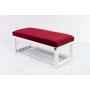 Ławka Pufa Tapicerowana Siedzisko Gładkie Bordowy LPG-4 Rozmiary od 50 cm do 200 cm