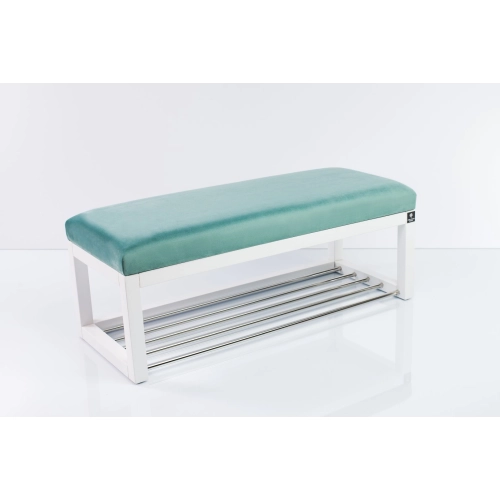 Ławka Pufa Tapicerowana Siedzisko Gładkie Mięta LPG-4 Rozmiary od 50 cm do 200 cm