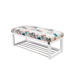 Ławeczka Pufa Tapicerowana Siedzisko Gładkie LPG-4 Print AB1 Rozmiary od 50 cm do 200 cm