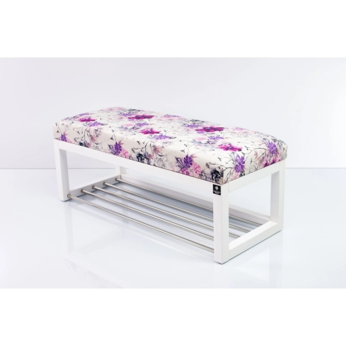 Ławeczka Pufa Tapicerowana Siedzisko Gładkie LPG-4 Print AB3 Rozmiary od 50 cm do 200 cm