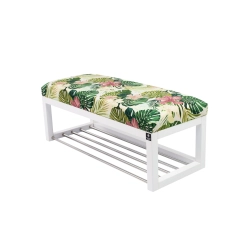 Ławeczka Pufa Tapicerowana Siedzisko Gładkie LPG-4 Tropic 01 Rozmiary od 50 cm do 200 cm