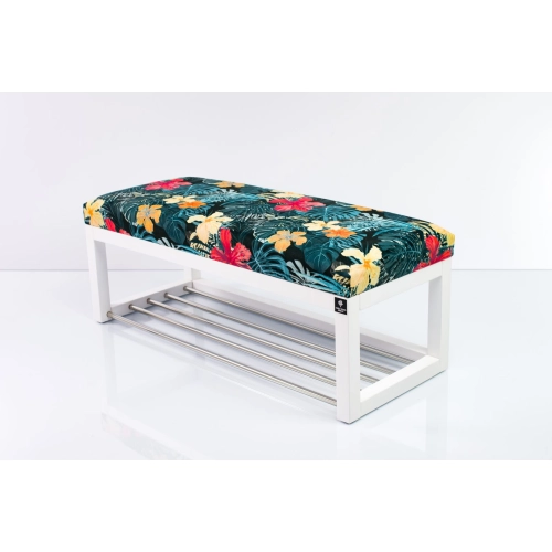 Ławeczka Pufa Tapicerowana Siedzisko Gładkie LPG-4 Tropic 04 Rozmiary od 50 cm do 200 cm