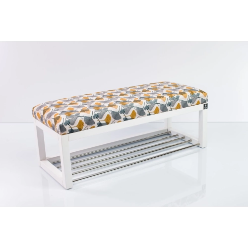 Ławeczka Pufa Tapicerowana Siedzisko Gładkie LPG-4 Ginco Rozmiary od 50 cm do 200 cm