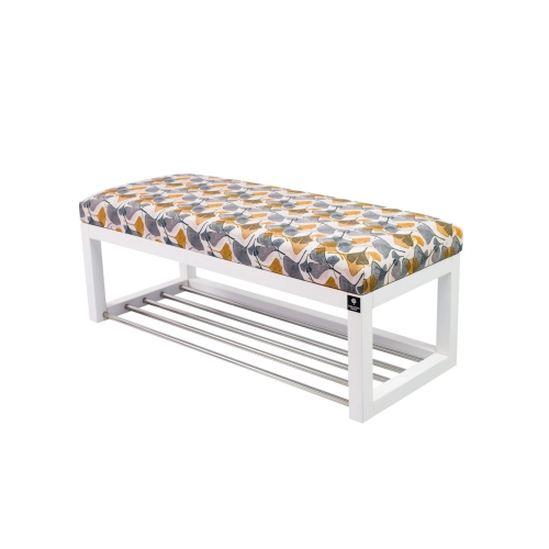 Ławeczka Pufa Tapicerowana Siedzisko Gładkie LPG-4 Ginco Rozmiary od 50 cm do 200 cm