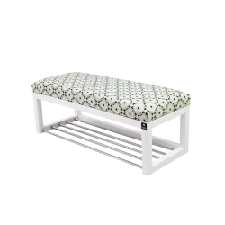 Ławeczka Pufa Tapicerowana Siedzisko Gładkie LPG-4 Mandala Koło Rozmiary od 50 cm do 200 cm