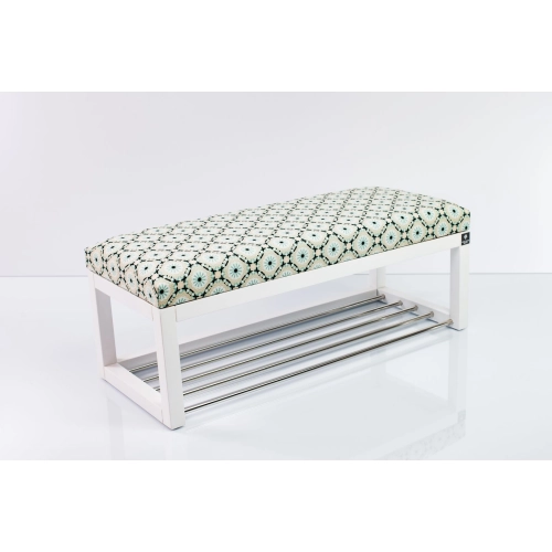 Ławeczka Pufa Tapicerowana Siedzisko Gładkie LPG-4 Mandala Koło Rozmiary od 50 cm do 200 cm