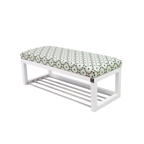 Ławeczka Pufa Tapicerowana Siedzisko Gładkie LPG-4 Mandala Koło Rozmiary od 50 cm do 200 cm