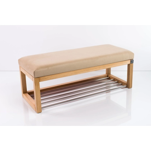 Ławka Pufa Tapicerowana Siedzisko Gładkie Cappucino LPG-4 Rozmiary od 50 cm do 200 cm