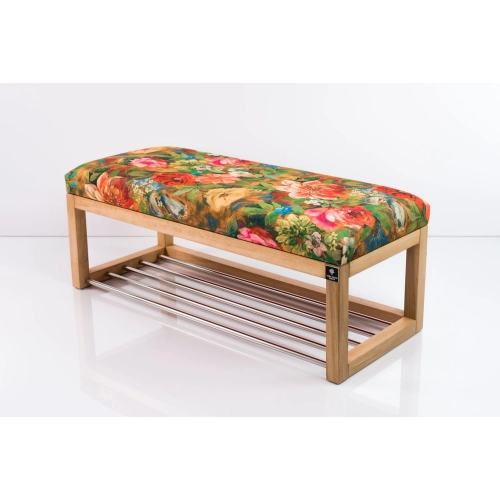 Ławeczka Pufa Tapicerowana Siedzisko Gładkie LEA 534 Rozmiary od 50 cm do 200 cm